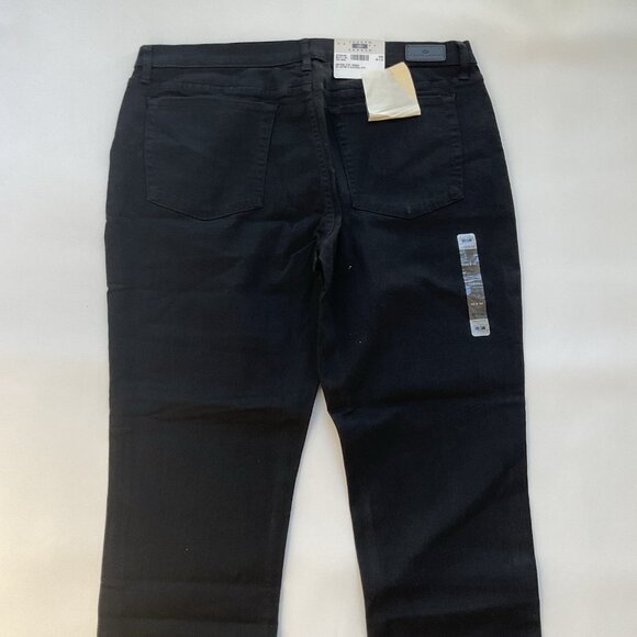 $60 Joseph Abboud Men’s Jeans Straight Fit Black Comfort Stretch Denim Sz 40X32 - Picture 9 of 11